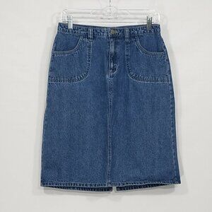 Kim Rogers  Denim Skirt Size 8